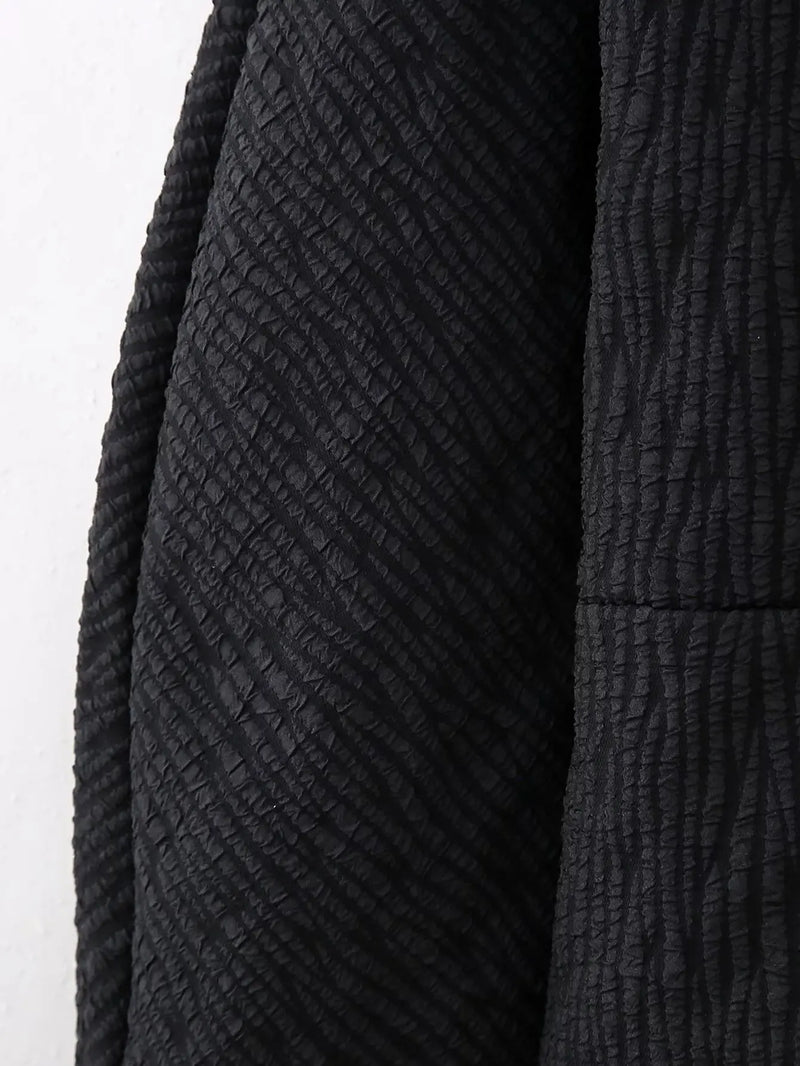 OPULA LACE UP CRACK JACKET