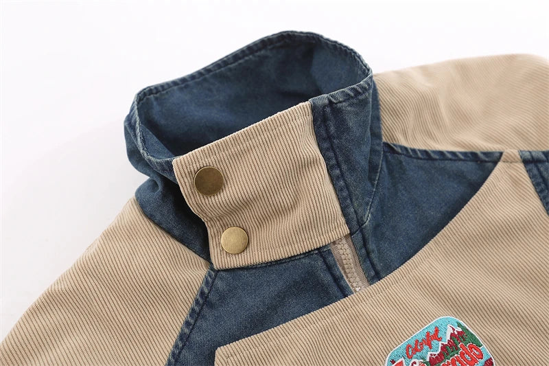OPULA VINTAGE WASHED DENIM JACKET