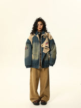 OPULA VINTAGE WASHED DENIM JACKET