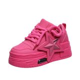 FLASHY STAR PLATFORM SNEAKERS