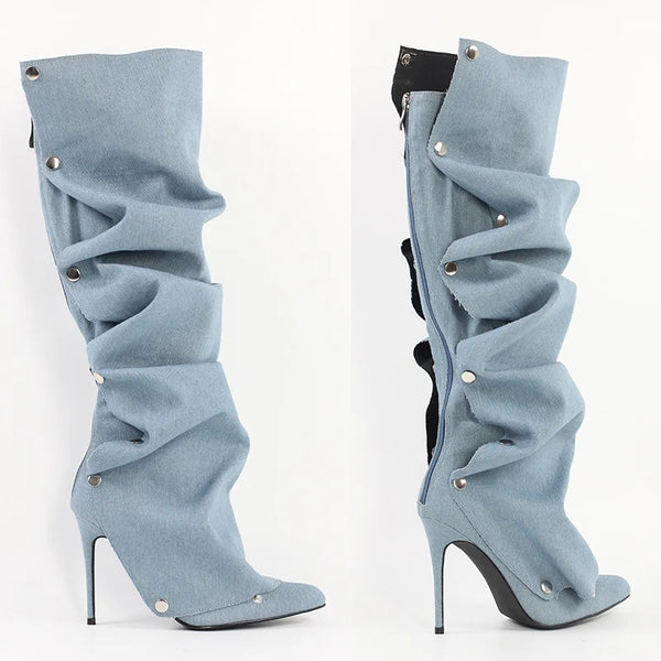 OPULA STILETTO REMOVABLE FASHION BOOTS