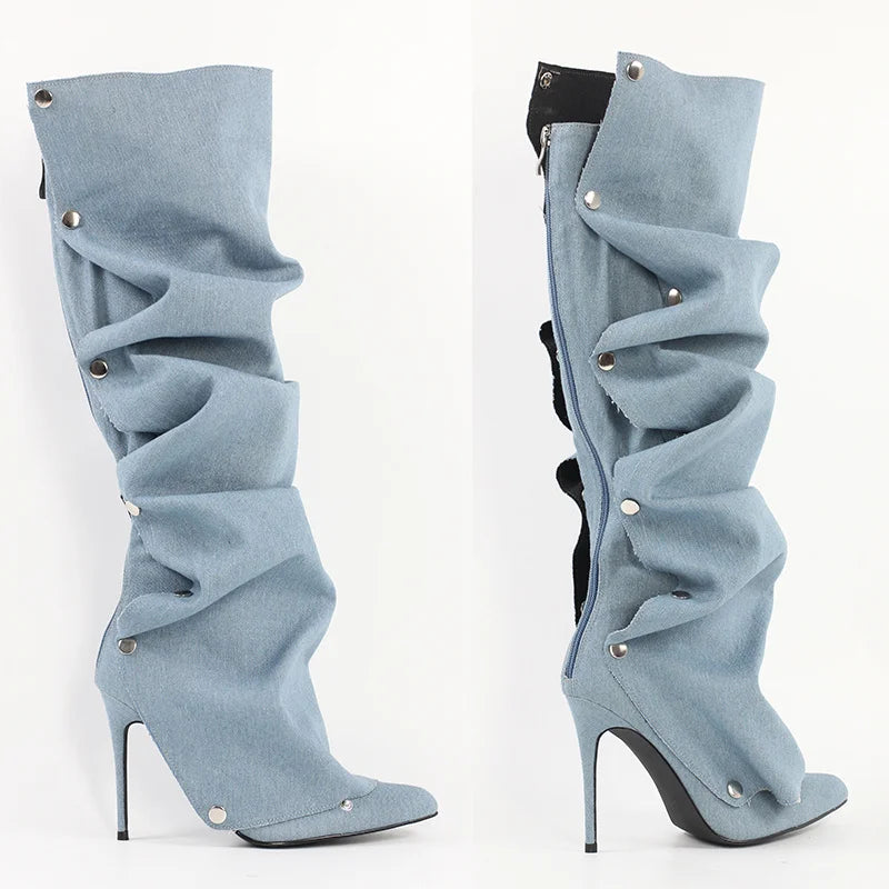 OPULA STILETTO REMOVABLE FASHION BOOTS