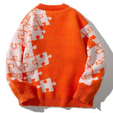 PUZZLE KNITTED SWEATER