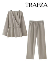 OPULA TWO PIECE LOOSE KIMONO SET