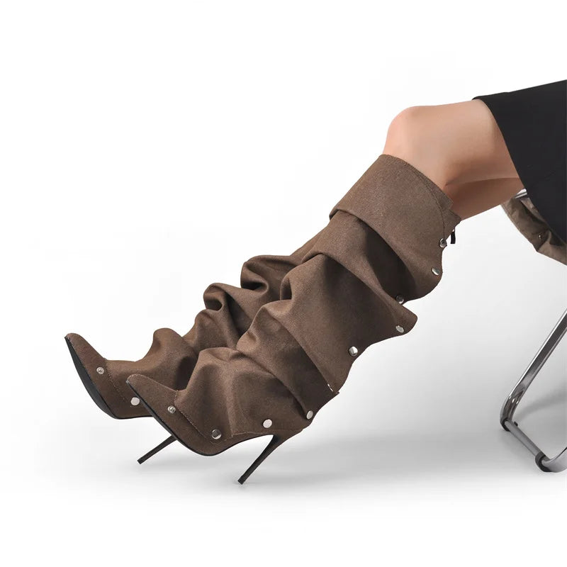 OPULA STILETTO REMOVABLE FASHION BOOTS