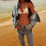 OPULA VINTAGE CROP WASHED DENIM JACKET