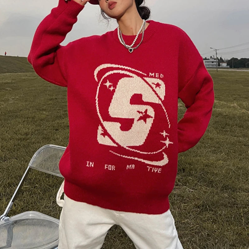 RETRO OVERSIZED KNITTED KAZAK