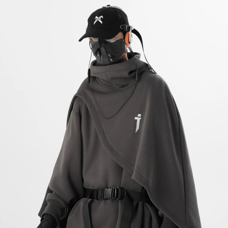 DARKWEAR OVERSIZED UNISEX CLOAK HOODIE