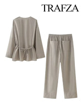 OPULA TWO PIECE LOOSE KIMONO SET