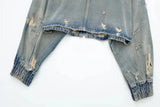 OPULA ZIPPER LOOSE DENIM JACKET