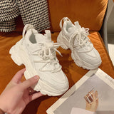 STAR DESIGN PLATFORM SNEAKERS