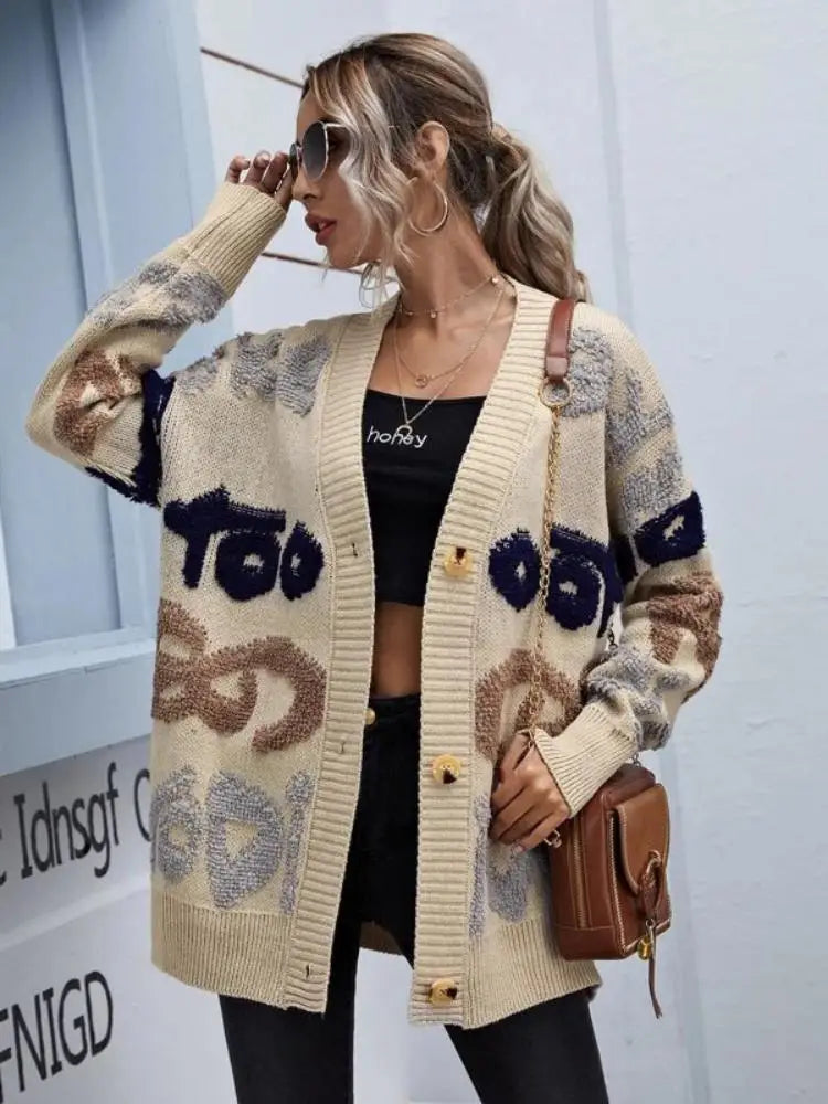 CAROL BASIC WINTER CARDIGAN