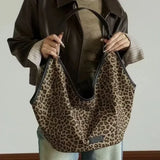 KOREAN STYLE LEOPARD TOTE BAG