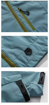 COLOR SCRATCH ZIP UP JACKET