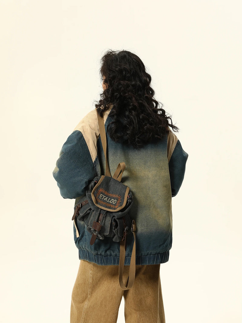 OPULA VINTAGE WASHED DENIM JACKET