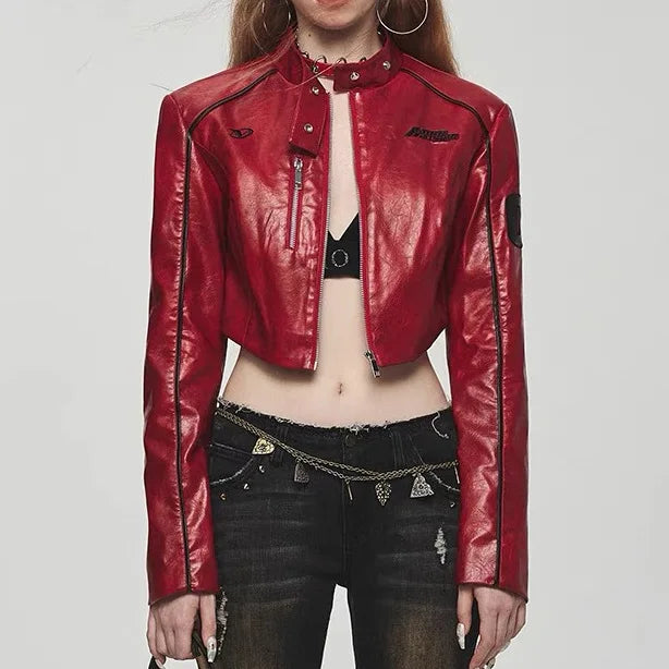 AMERICAN RETRO BIKER JACKET
