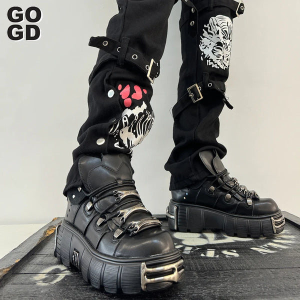 OPULA ANKLE PUNK BOOTS