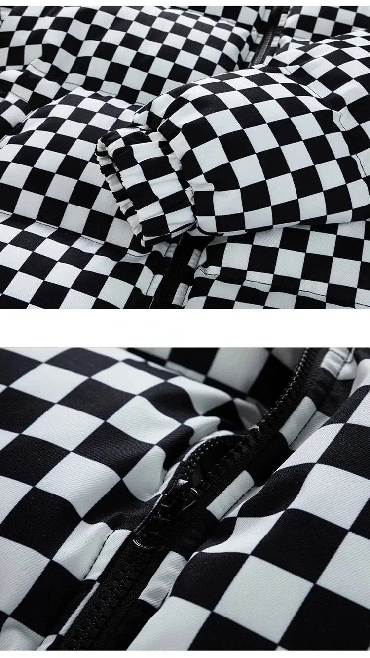 UNISEX PUFFY ZIP UP COAT