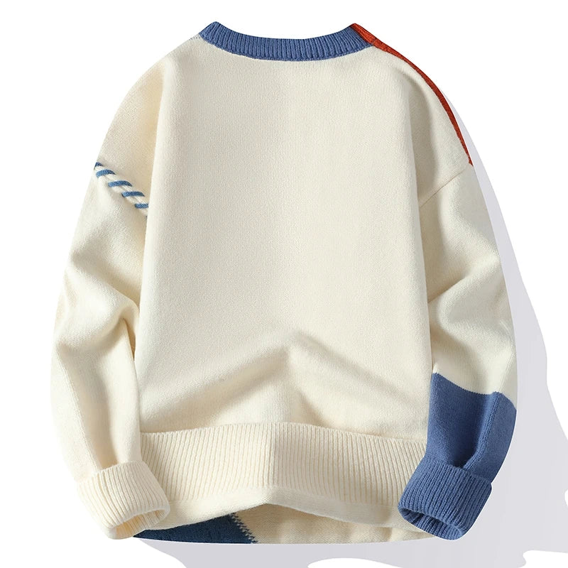 B'DIFFERENT PATCHWORK PULLOVER KAZAK