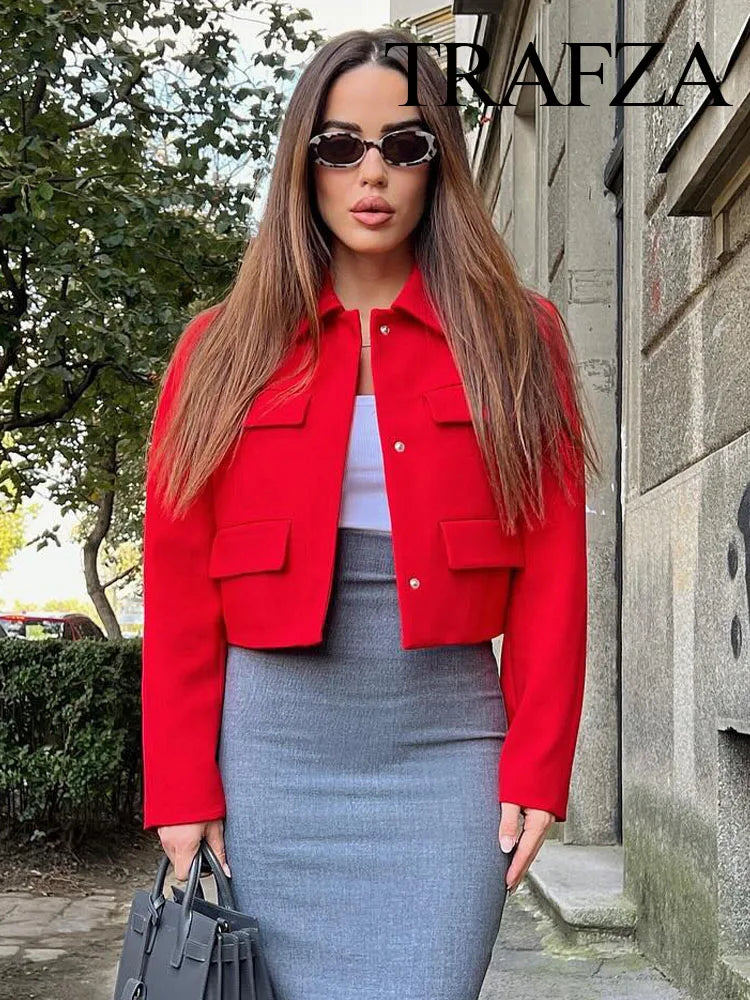 OPULA CASUAL RED TWO PIECE SET
