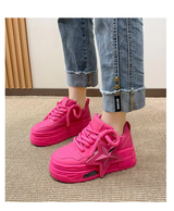 FLASHY STAR PLATFORM SNEAKERS
