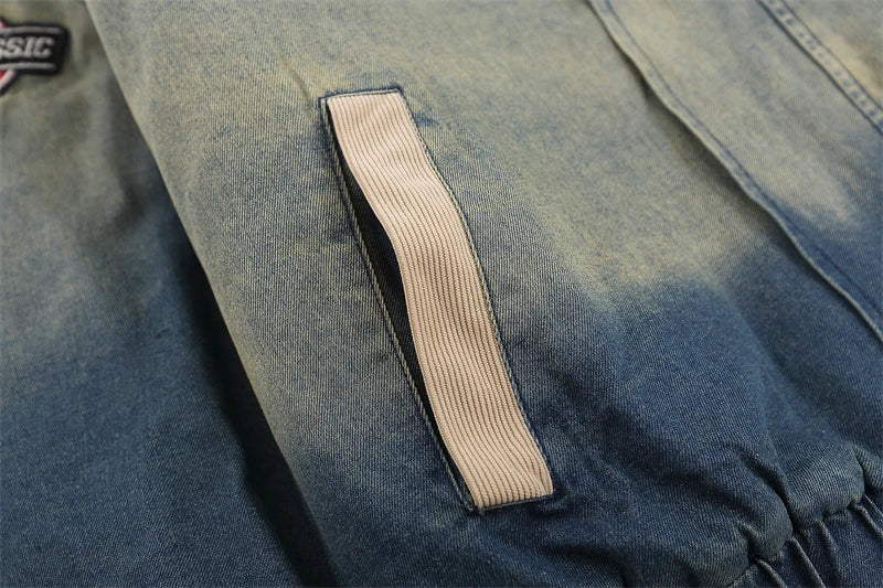 OPULA VINTAGE WASHED DENIM JACKET