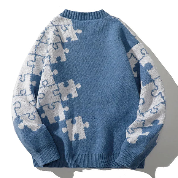 PUZZLE KNITTED SWEATER