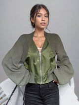 IRREGULAR TWO PIECE JACKET