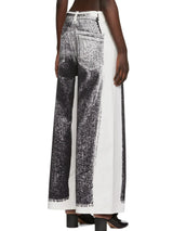 CONTRAST COLOR PRINTED JEAN