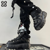 OPULA ANKLE PUNK BOOTS