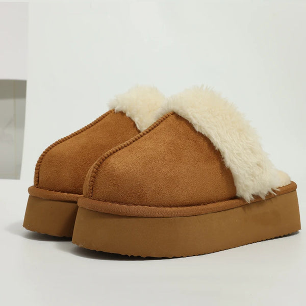 FLUFFY CASUAL SLIPPERS