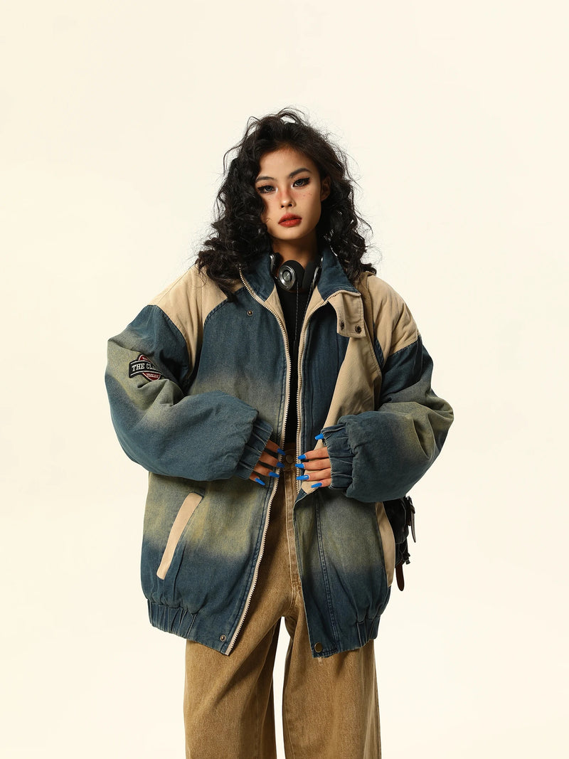 OPULA VINTAGE WASHED DENIM JACKET