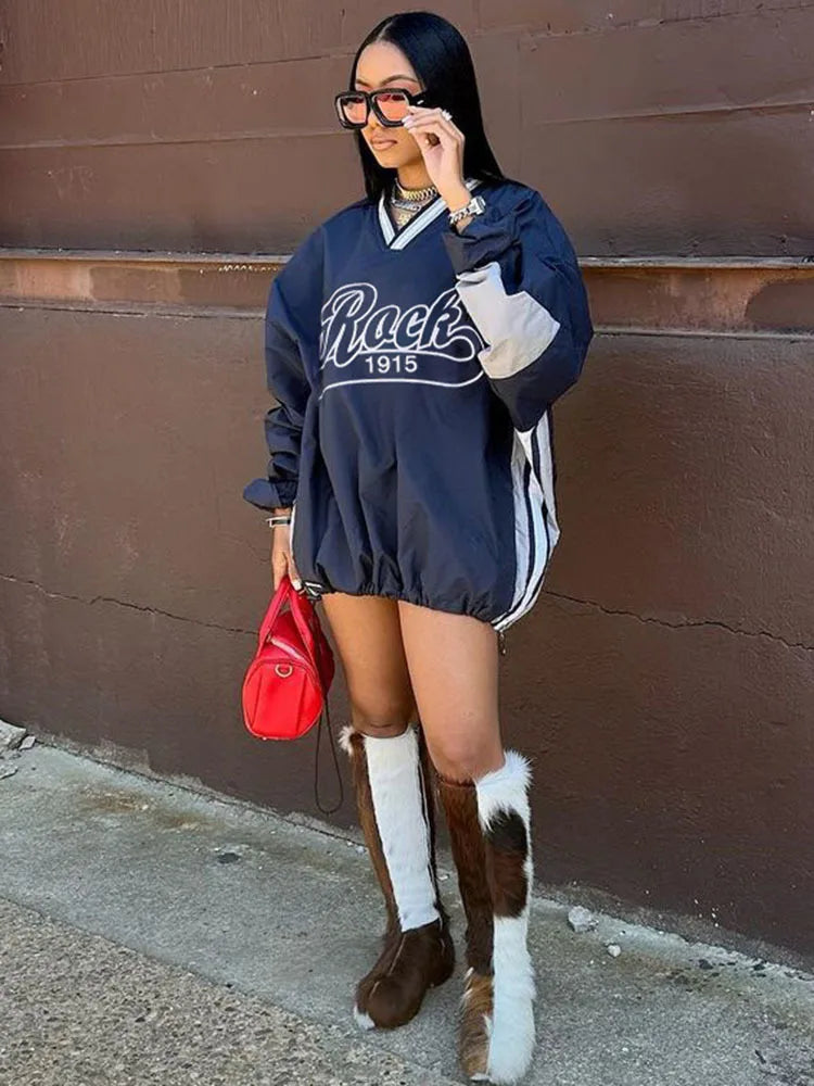 OPULA STREET STAR LOOSE SWEATSHIRT