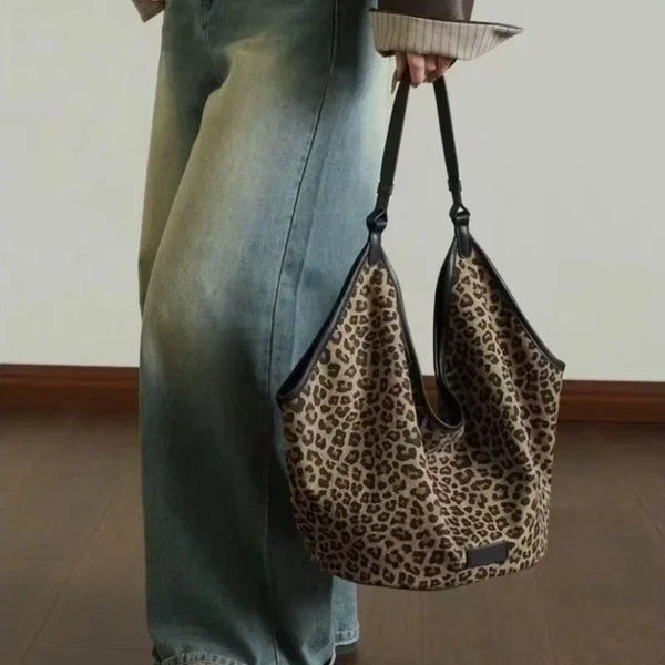 KOREAN STYLE LEOPARD TOTE BAG