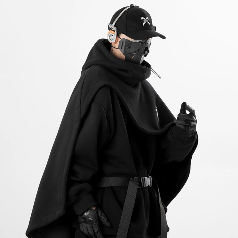 DARKWEAR OVERSIZED UNISEX CLOAK HOODIE
