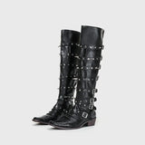 OPULA METAL KNIGHT BOOTS