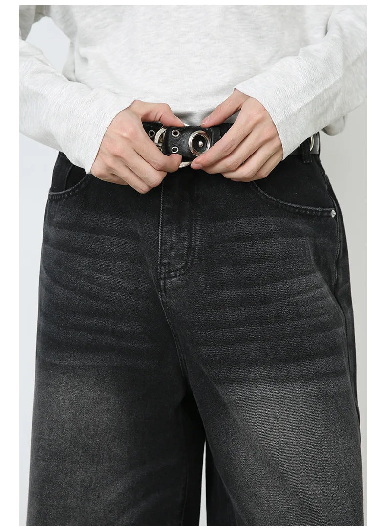 VINTAGE KNEE LENGTH OVERSIZE JEAN