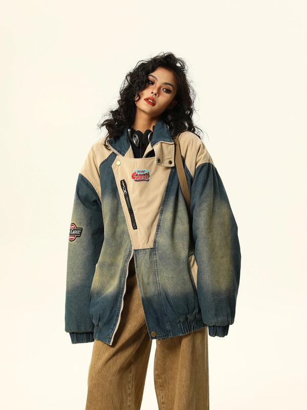 OPULA VINTAGE WASHED DENIM JACKET