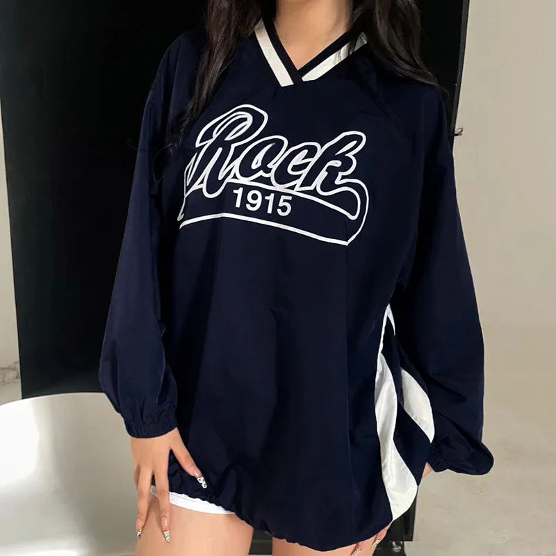 OPULA STREET STAR LOOSE SWEATSHIRT