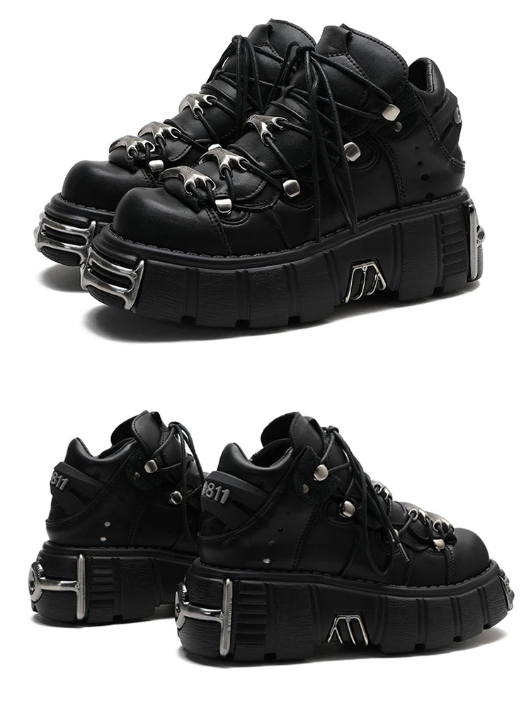 OPULA ANKLE PUNK BOOTS