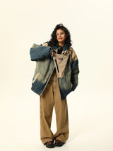 OPULA VINTAGE WASHED DENIM JACKET