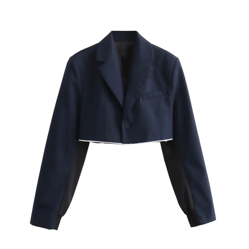 OPULA VERSATILE CROP BLAZER SET