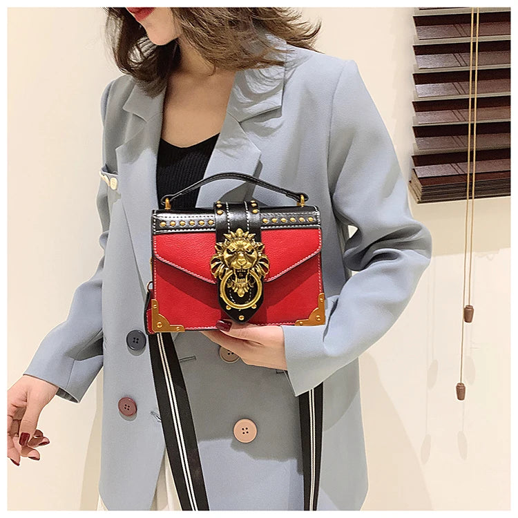 LEON EMBROIDERED CROSSBODY HANDBAG