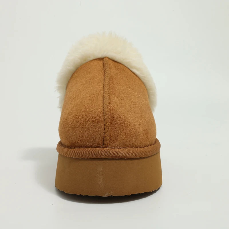 FLUFFY CASUAL SLIPPERS