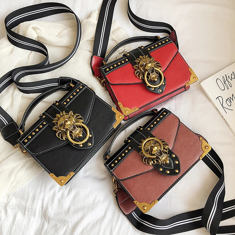 LEON EMBROIDERED CROSSBODY HANDBAG