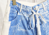 CONTRAST COLOR PRINTED JEAN