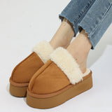 FLUFFY CASUAL SLIPPERS