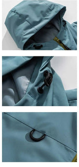 COLOR SCRATCH ZIP UP JACKET