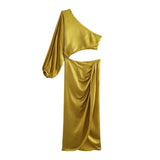 OPULA ASYMMETRIC ELEGANT PARTY DRESS