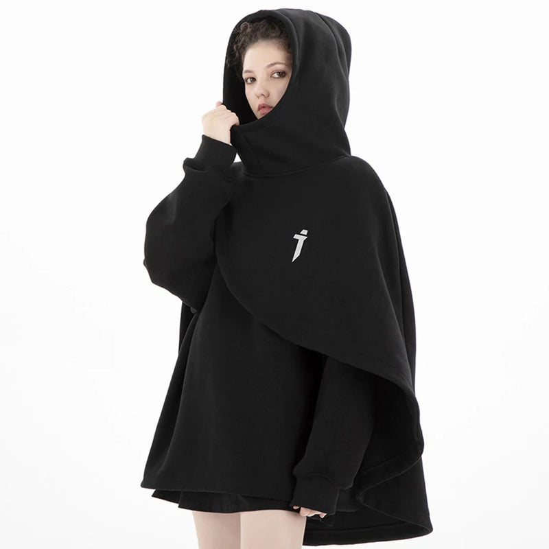 DARKWEAR OVERSIZED UNISEX CLOAK HOODIE